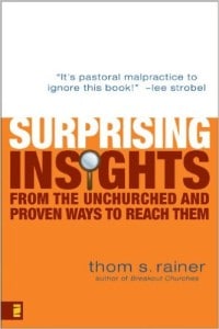 Surprising Insights from the Unchurched and Proven Ways to Reach Them - Thom Rainer