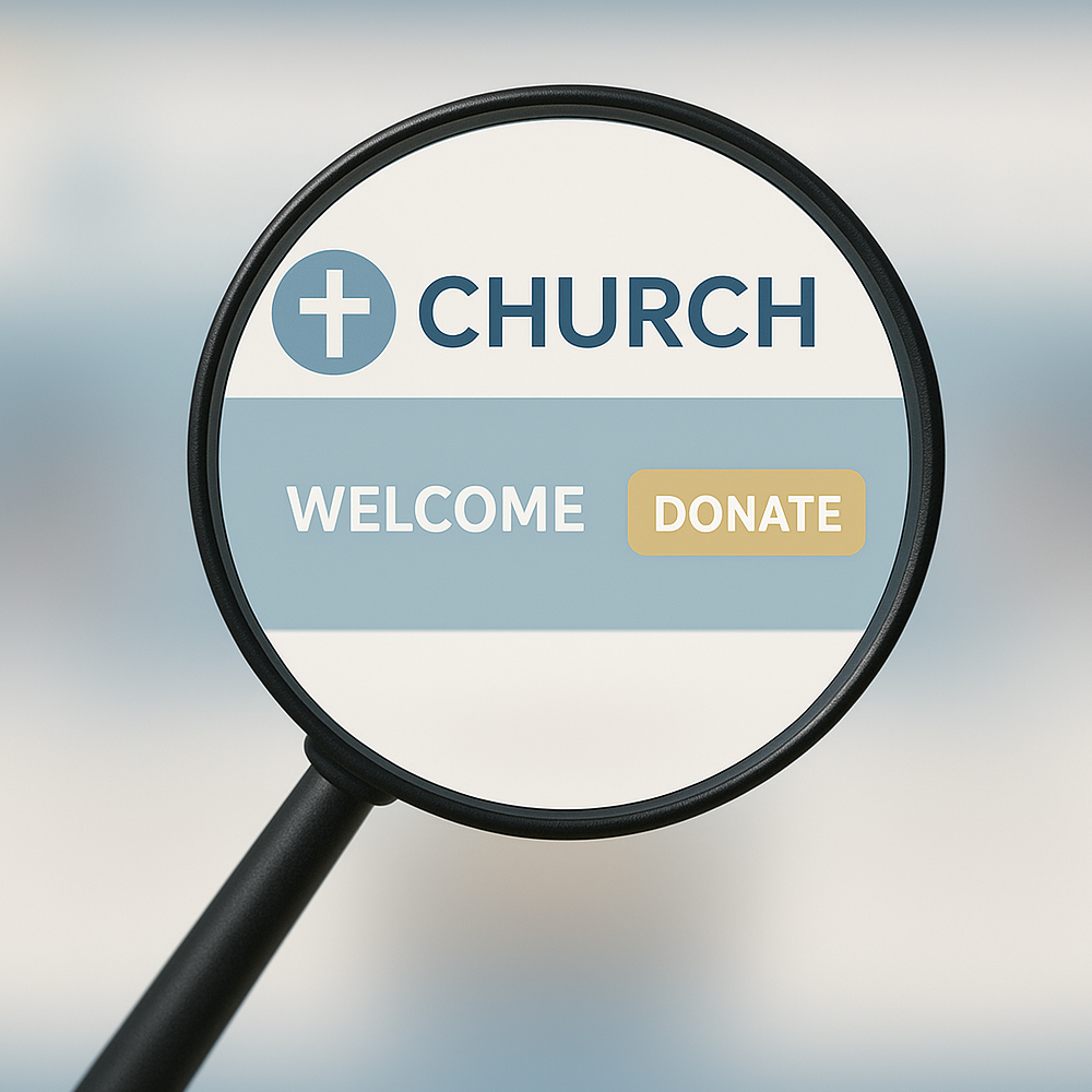 church plant website audit